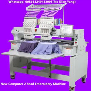 China Fábrica WONYO 2 Cabeça Excelente Do Que a Máquina De Bordar Gemsy