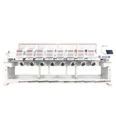 Wonyo Hot Sale Máquina Automática de Bordado Computadorizado 8 Cabeças