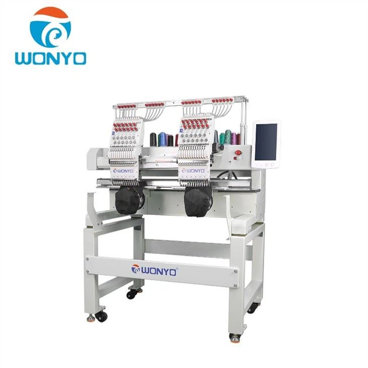 Good Quality, Industrial WonyoHead Embroidery Machine With 9 Needles 400*500